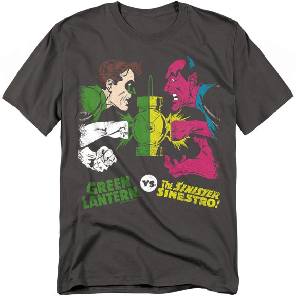 DC Comics T-Shirt Gl VS Sinestro Unisex Graphic Tee For Men & Women