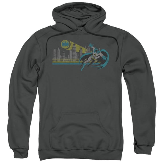Dc - Gotham Retro - Pull-Over Hoodie - Large