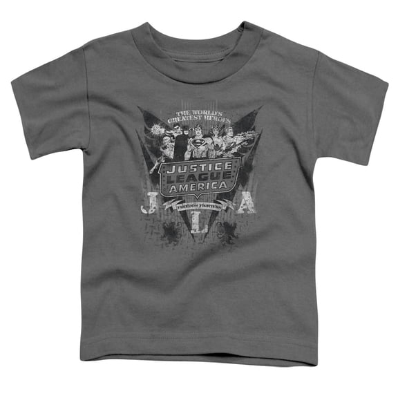 Dc - Greatest Heroes - Toddler Short Sleeve Shirt - 4T
