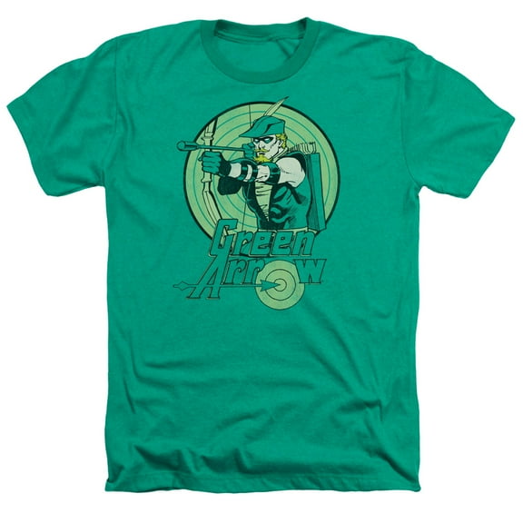 Dc - Green Arrow - Heather Short Sleeve Shirt - Small
