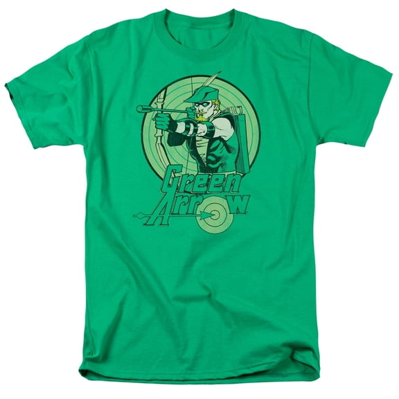 DC Comics Men's Green Arrow T-shirt XX-Large Green