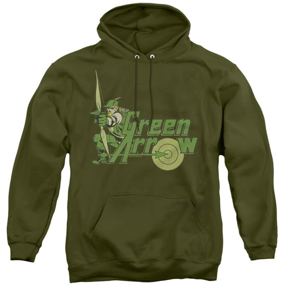 Dc - Green Arrow - Pull-Over Hoodie - Large