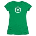 thumbnail image 1 of Dc - Green Lantern Logo - Juniors Teen Girls Cap Sleeve Shirt - XX-Large, 1 of 2
