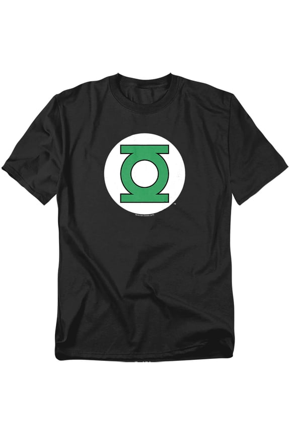 DCO - JLA T-Shirt Green Lantern Logo Unisex Graphic Tee for Men & Women