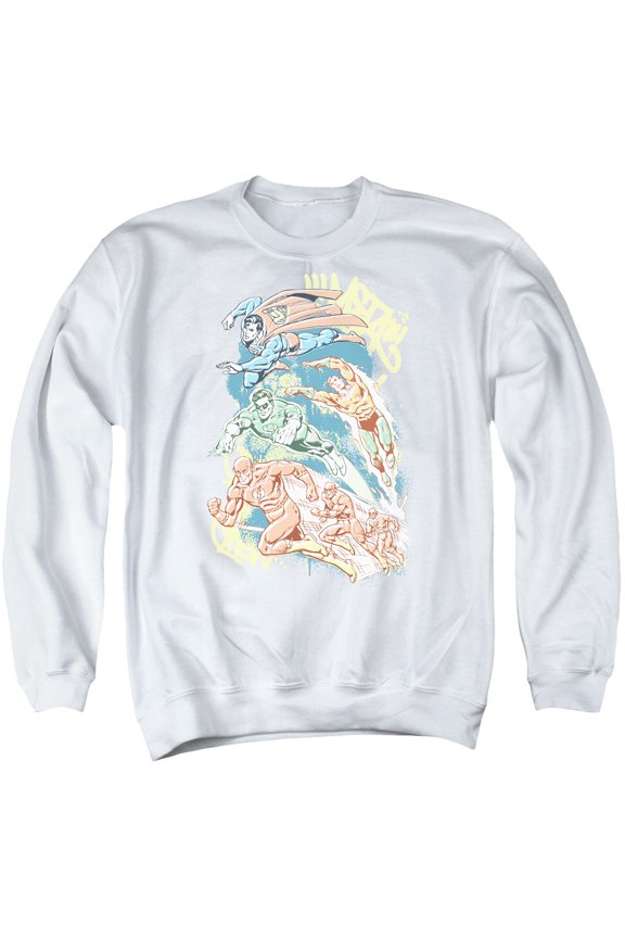 Dc - Halftone League - Crewneck Sweatshirt - Large