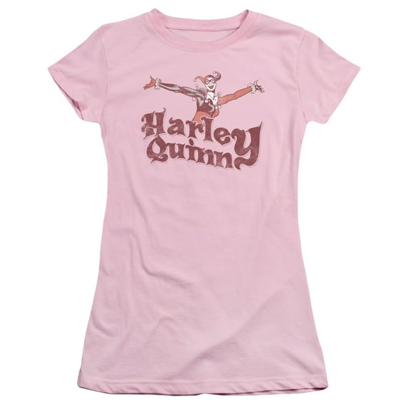 Dc - Harley Hop Vintage - Juniors Teen Girls Cap Sleeve Shirt - Large