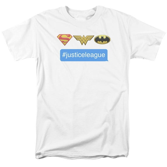 Dc - Hashtag Jla - Short Sleeve Shirt - XXXX-Large