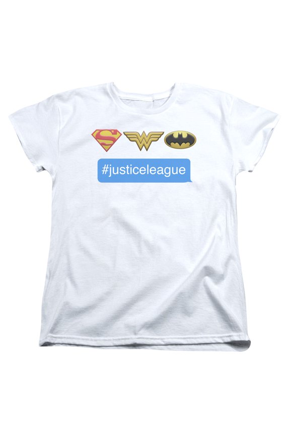 Dc - Hashtag Jla - Women's Short Sleeve Shirt - X-Large