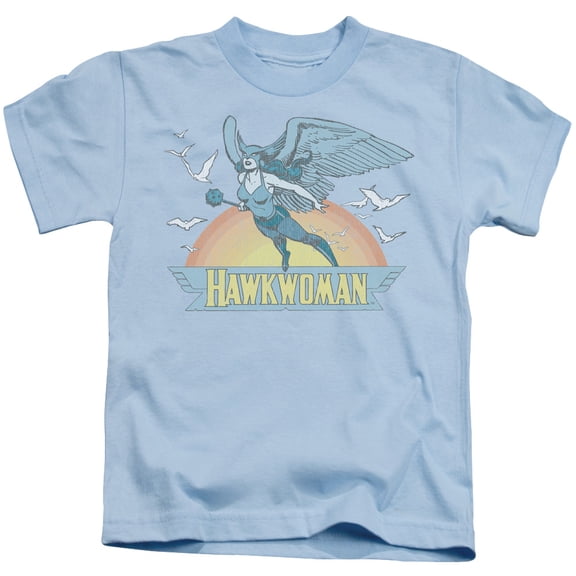 Dc - Hawkwoman - Juvenile Short Sleeve Shirt - 4