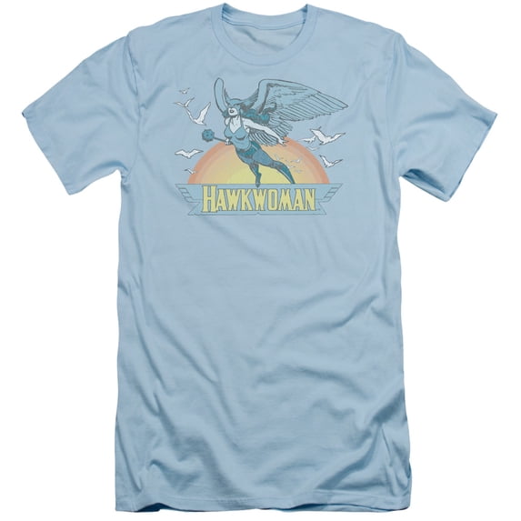 Dc - Hawkwoman - Slim Fit Short Sleeve Shirt - Large