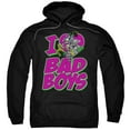 thumbnail image 1 of Dc - I Heart Bad Boys - Pull-Over Hoodie - XXX-Large, 1 of 2
