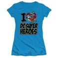 thumbnail image 1 of Dc - I Heart Dc - Juniors Teen Girls Cap Sleeve Shirt - X-Large, 1 of 2