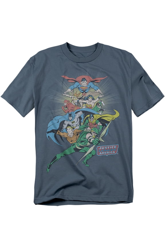 DC Comics T-Shirt In League Unisex Graphic Tee For Men & Women