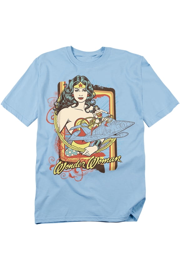 DC Comics T-Shirt Invisible Jet Unisex Graphic Tee For Men & Women
