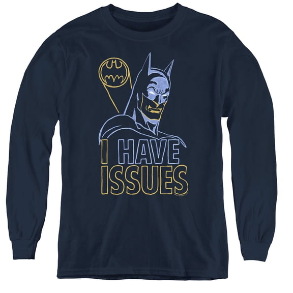Dc - Issues - Youth Long Sleeve Shirt - Large