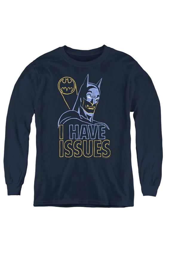Dc - Issues - Youth Long Sleeve Shirt - Large