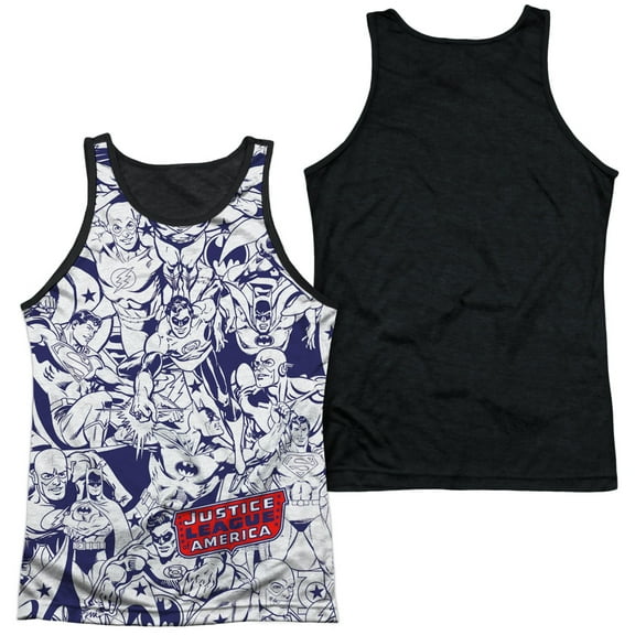 Dc - Justice All Around - Black Back Tank Top - Medium