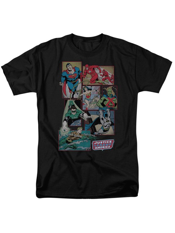 Dc Justice League Boxes Officially Licensed Adult T-Shirt XL