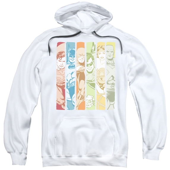 Dc - Justice League Columns - Pull-Over Hoodie - XX-Large
