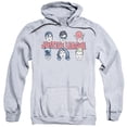 thumbnail image 1 of DC Comics Men's  Justice Lineup Hooded Sweatshirt Grey, 1 of 2