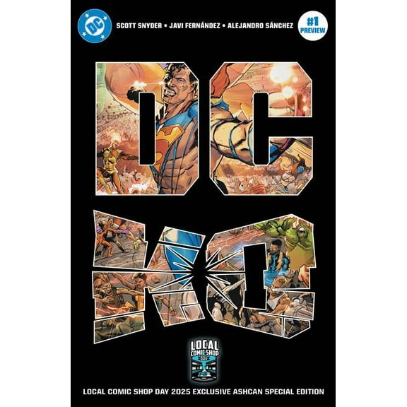 Dc K.o. Ashcan #1 2025 Lcsd Exclusive Cvr A Javi Fernandez DC Comics Comic Book