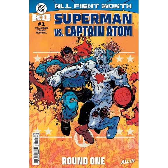 Dc K.o. Superman Vs Captain Atom #1 (one Shot) Cvr A Jorge Corona DC Comics Comic Book