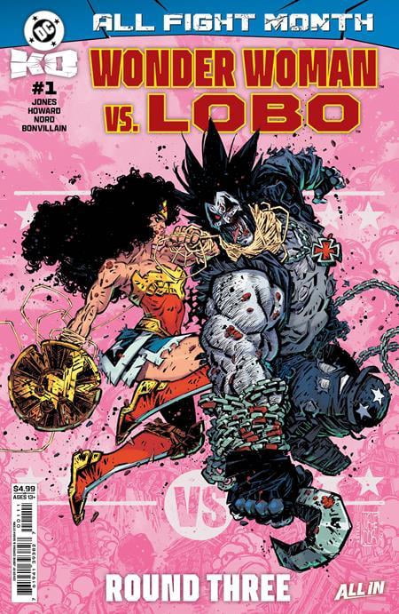 Cover of DC K.O.: Wonder Woman vs. Lobo #1