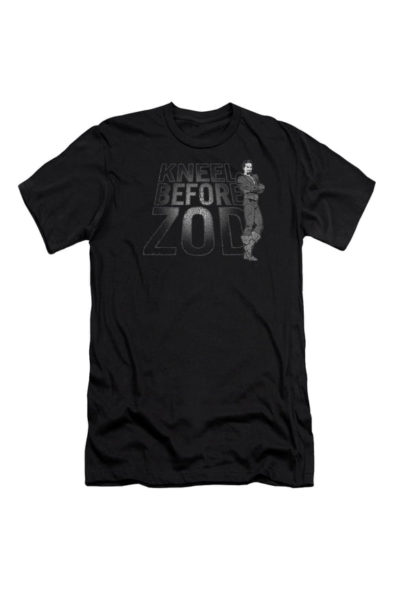 Dc - Kneel Zod - Premium Slim Fit Short Sleeve Shirt - X-Large