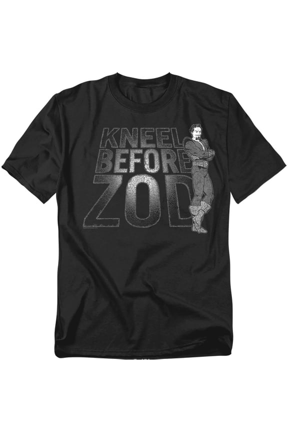 DC Comics T-Shirt Kneel Zod Unisex Graphic Tee For Men & Women