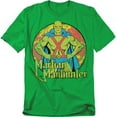thumbnail image 1 of DC Comics T-Shirt Martian Manhunter Unisex Graphic Tee For Men & Women Kelly Green&nbsp;, 1 of 7
