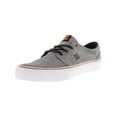 thumbnail image 1 of Dc Men's Trase Tx Grey / Orange Ankle-High Skateboarding Shoe - 11M, 1 of 3