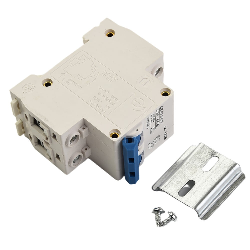 Dc Miniature Circuit Breaker 2 Pole 1000V 32 Amp Isolator Dc Disnnect Switch 20A