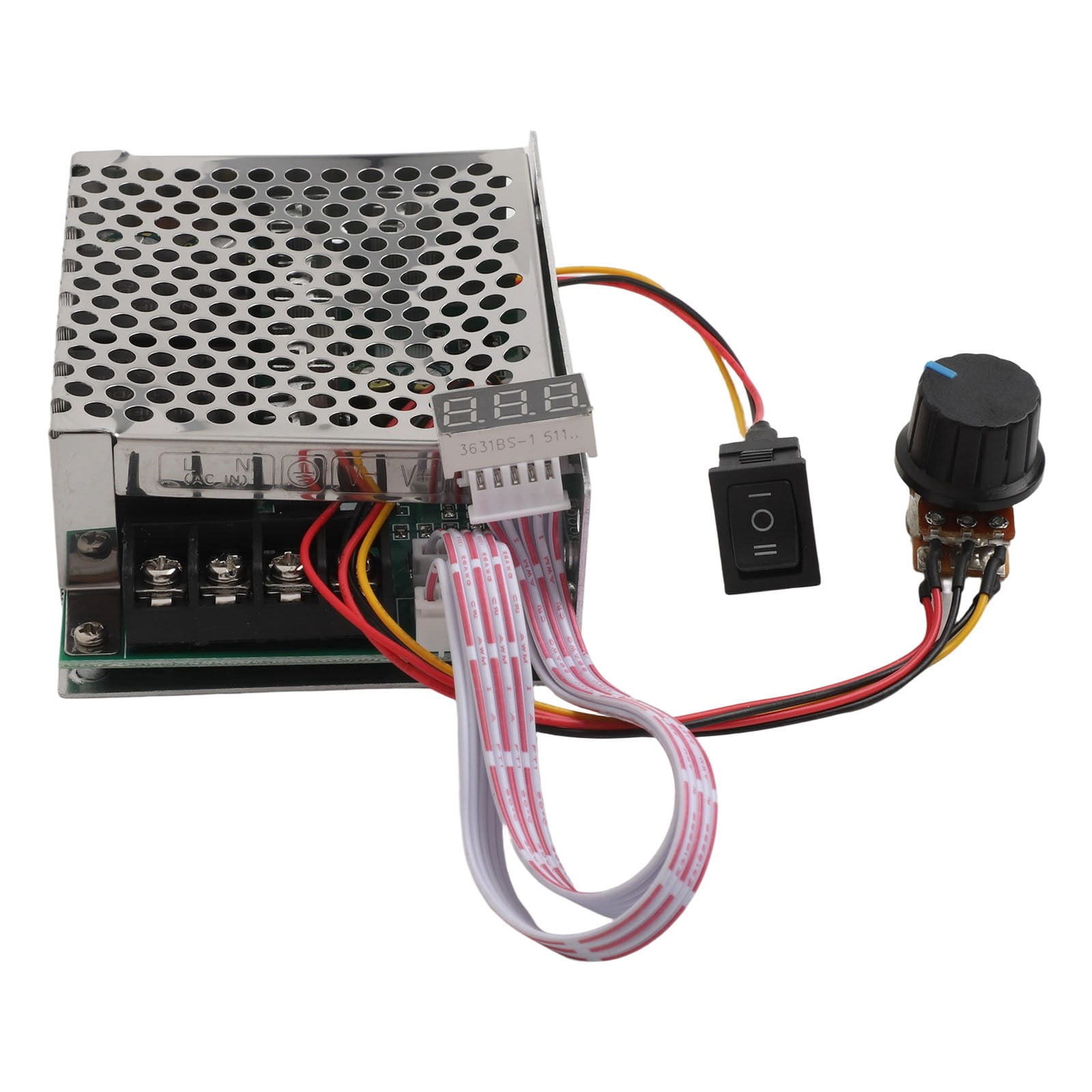 Gleichstrom Motor Drehzahlregler DC10-55V 40A Bürstenmotor Überlastschutz Modul Gleichstrom Motor Drehzahlregler DC10-55V 40A Bürstenmotor Überlastschutz Modul