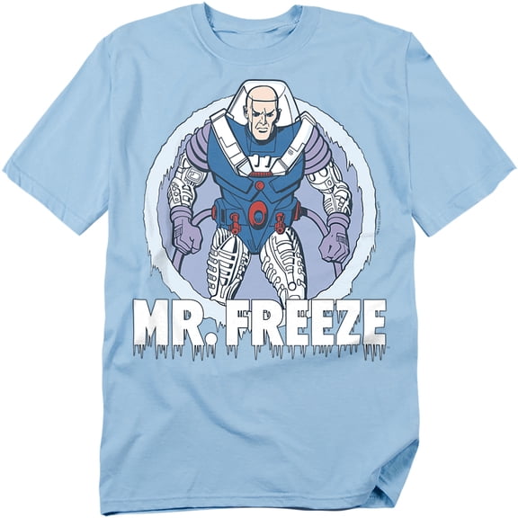 DC Comics T-Shirt Mr Freeze Unisex Graphic Tee For Men & Women