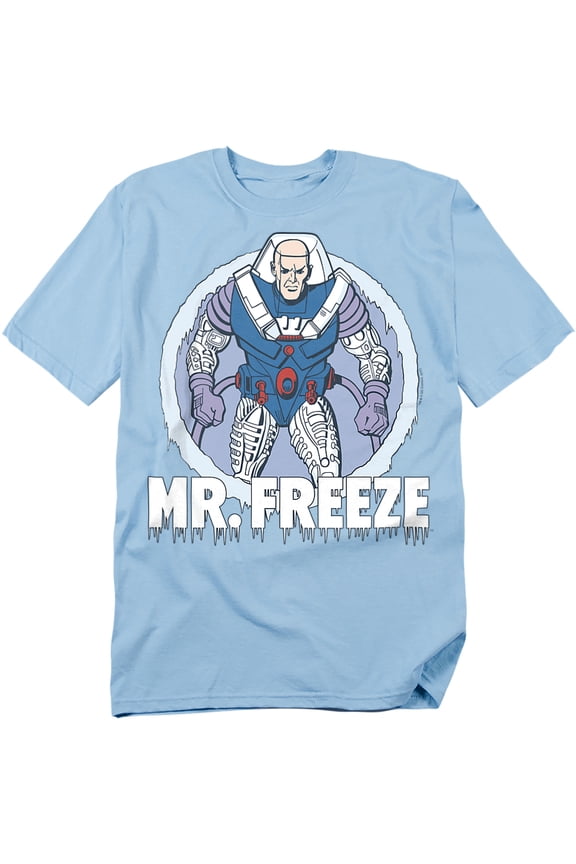 DC Comics T-Shirt Mr Freeze Unisex Graphic Tee For Men & Women