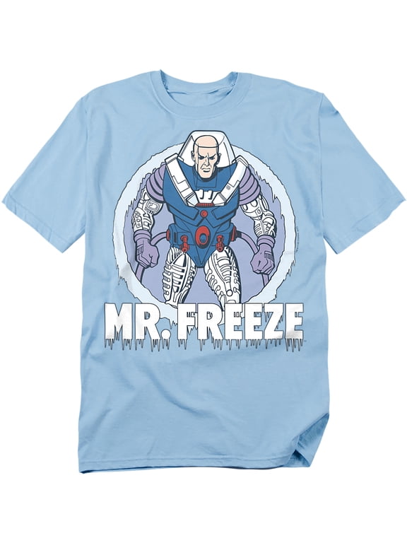 DC Comics T-Shirt Mr Freeze Unisex Graphic Tee For Men & Women