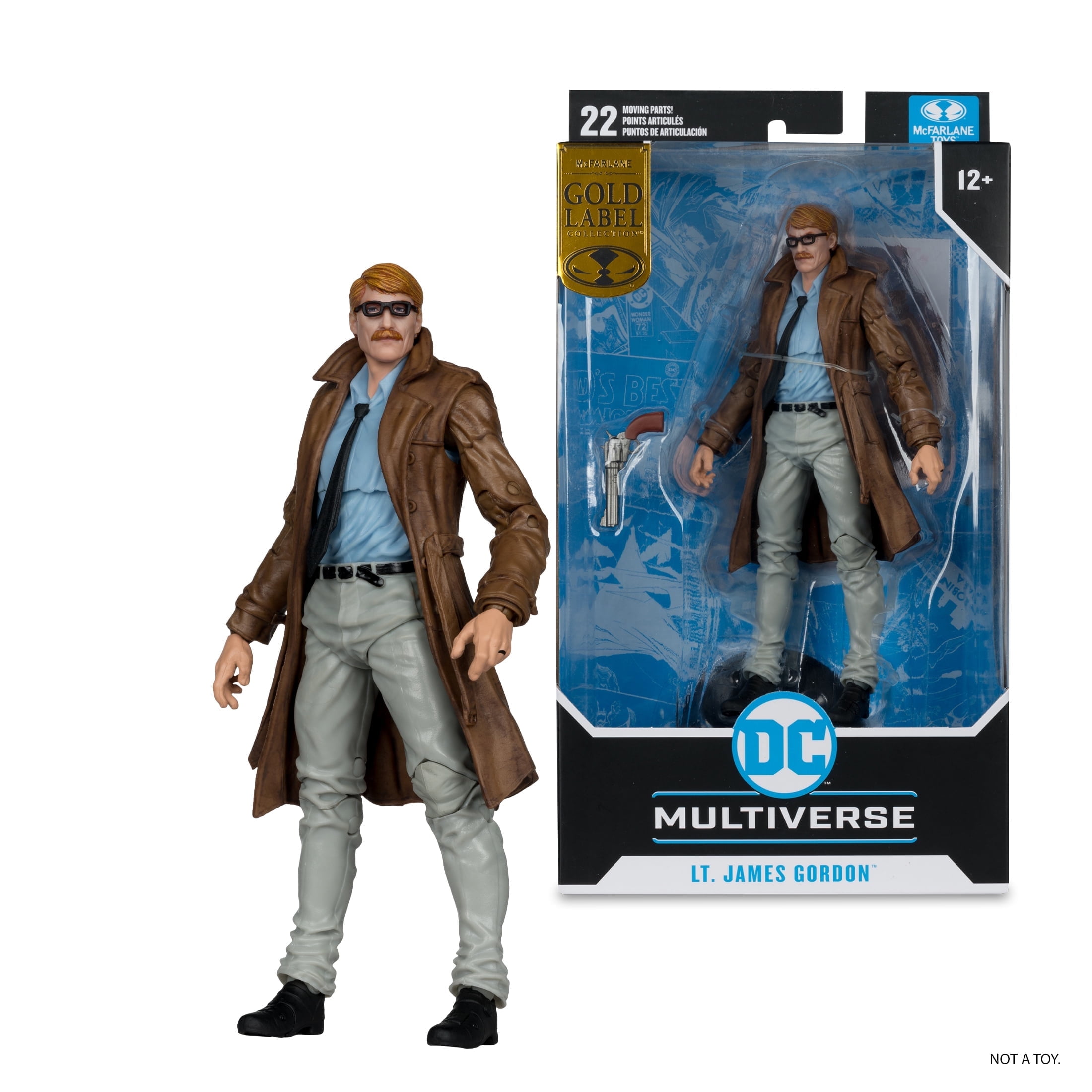 Lt. James Gordon (DC Multiverse Batman: Year One Part 4) Gold Label 7" Action Figure - McFarlane Toys