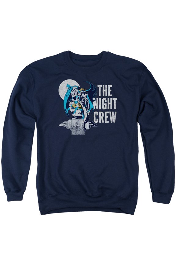 Dc - Night Crew - Crewneck Sweatshirt - X-Large
