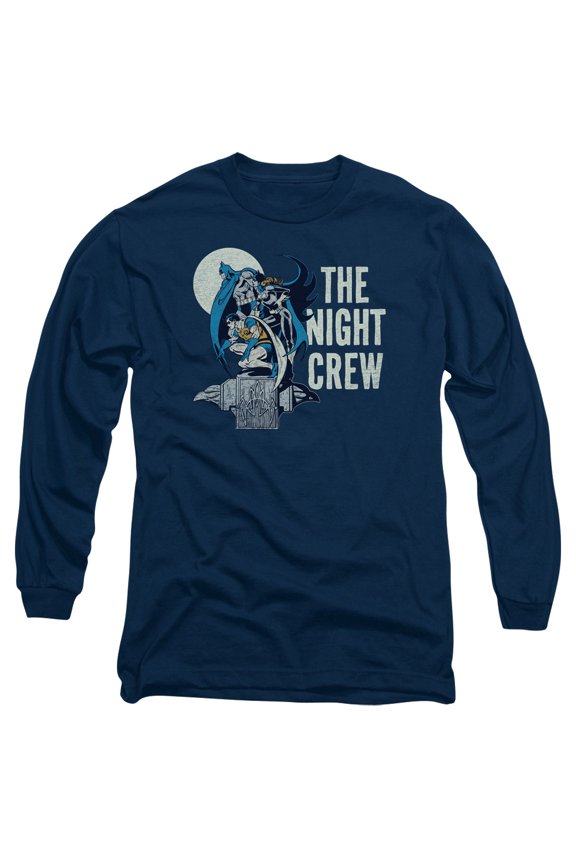 Dc - Night Crew - Long Sleeve Shirt - Small