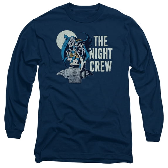 Dc - Night Crew - Long Sleeve Shirt - Small
