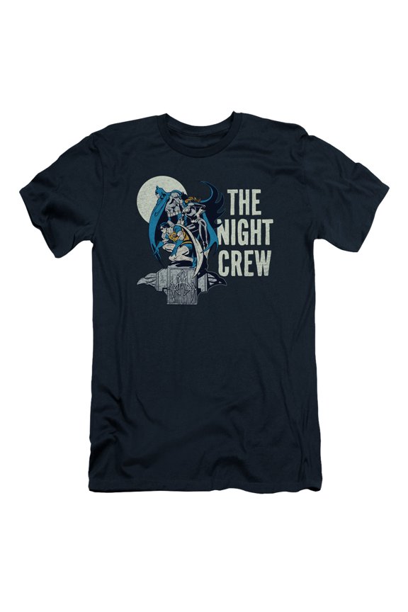 Dc - Night Crew - Slim Fit Short Sleeve Shirt - Large