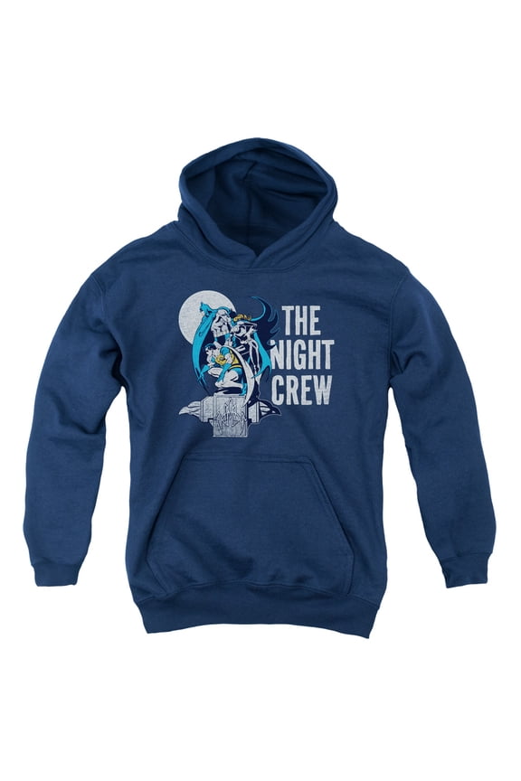 Dc - Night Crew - Youth Hooded Sweatshirt - X-Large