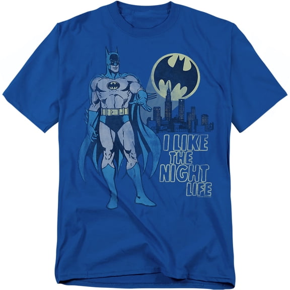 DC Comics T-Shirt Night Life Unisex Graphic Tee For Men & Women
