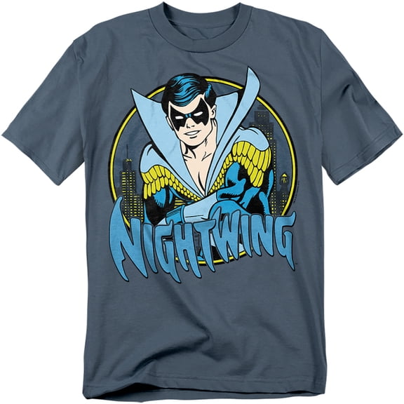 DC Comics T-Shirt Nightwing Unisex Graphic Tee For Men & Women