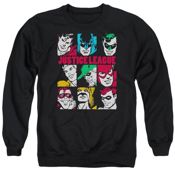 Dc - Nine Blocks Of Justice - Crewneck Sweatshirt - XX-Large