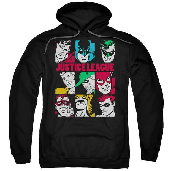 Dc - Nine Blocks Of Justice - Pull-Over Hoodie - Large