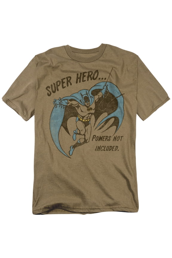 DC Comics T-Shirt No Powers Unisex Graphic Tee For Men & Women