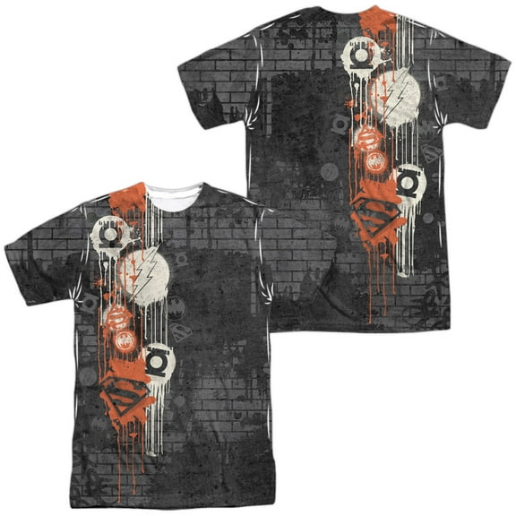 Dc Oh The Urbanity Unisex Adult Sublimated Costume T Shirt (Front/Back), 3X-Large Multicolor