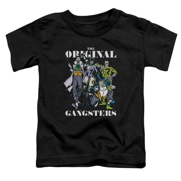 Dc - Original Gangsters - Toddler Short Sleeve Shirt - 2T