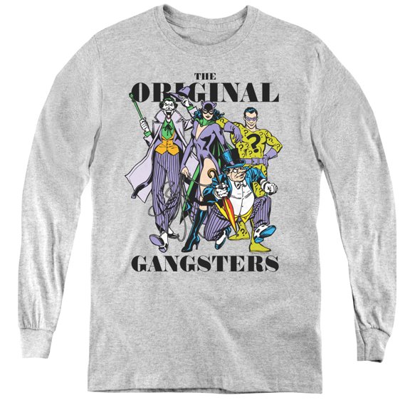 Dc - Original Gangsters - Youth Long Sleeve Shirt - Medium